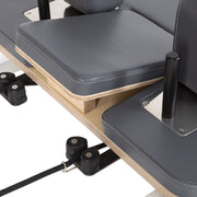 Elina Pilates Lignum Reformer with Tower - Durable Beechwood, Adjustable Foot Bar & Springs, Essentials Kit image 3