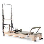 Elina Pilates Lignum Reformer with Tower - Durable Beechwood, Adjustable Foot Bar & Springs, Essentials Kit image 9