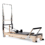 Elina Pilates Lignum Reformer with Tower - Durable Beechwood, Adjustable Foot Bar & Springs, Essentials Kit image 12
