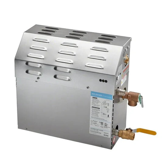 Mr. Steam eSeries 5kW Steam Bath Generator - Eco-Friendly, Silent & Efficient at 240V