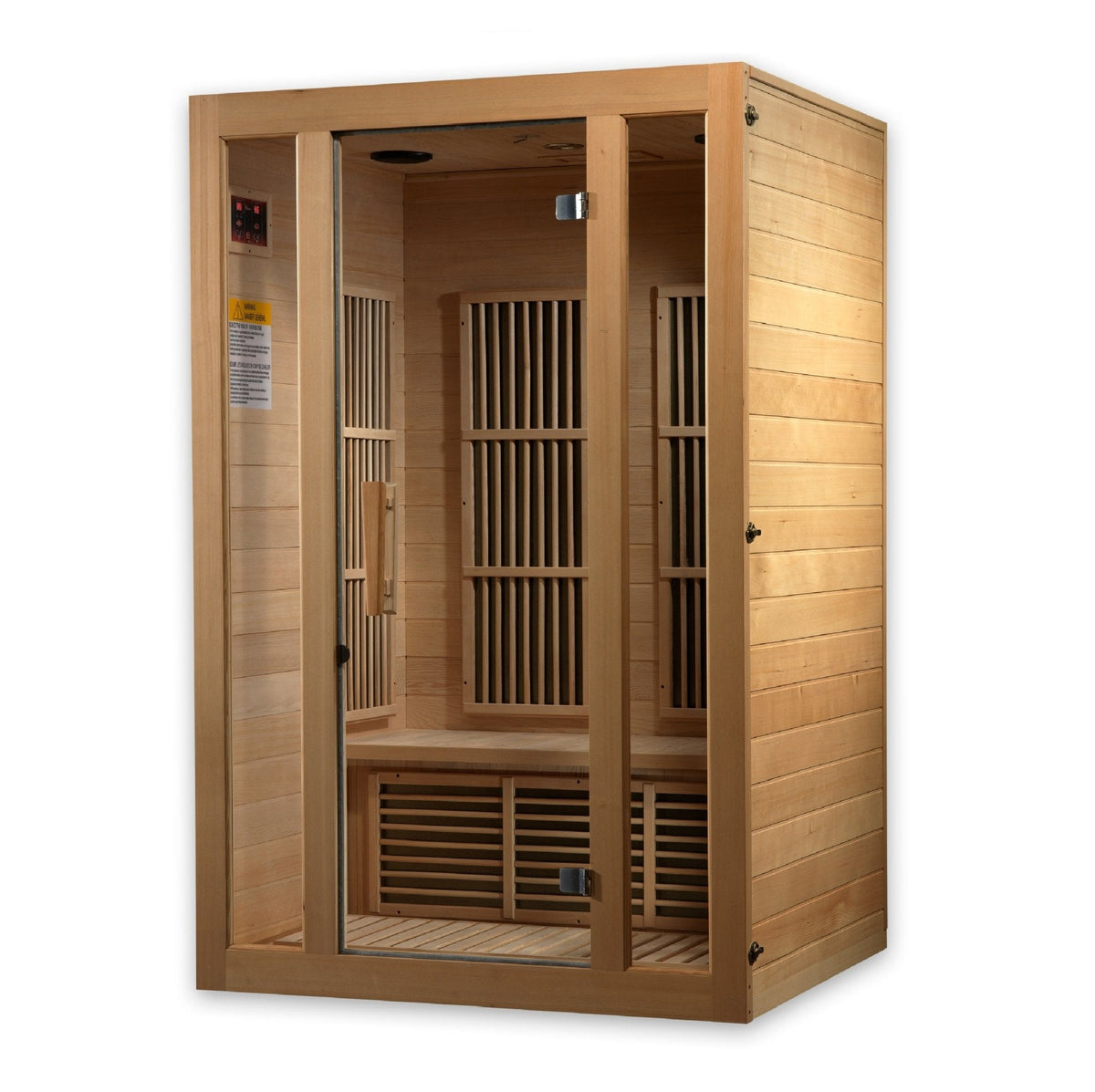 Maxxus Seattle 2 Person Low EMF FAR IR Sauna (MX-J206-01)