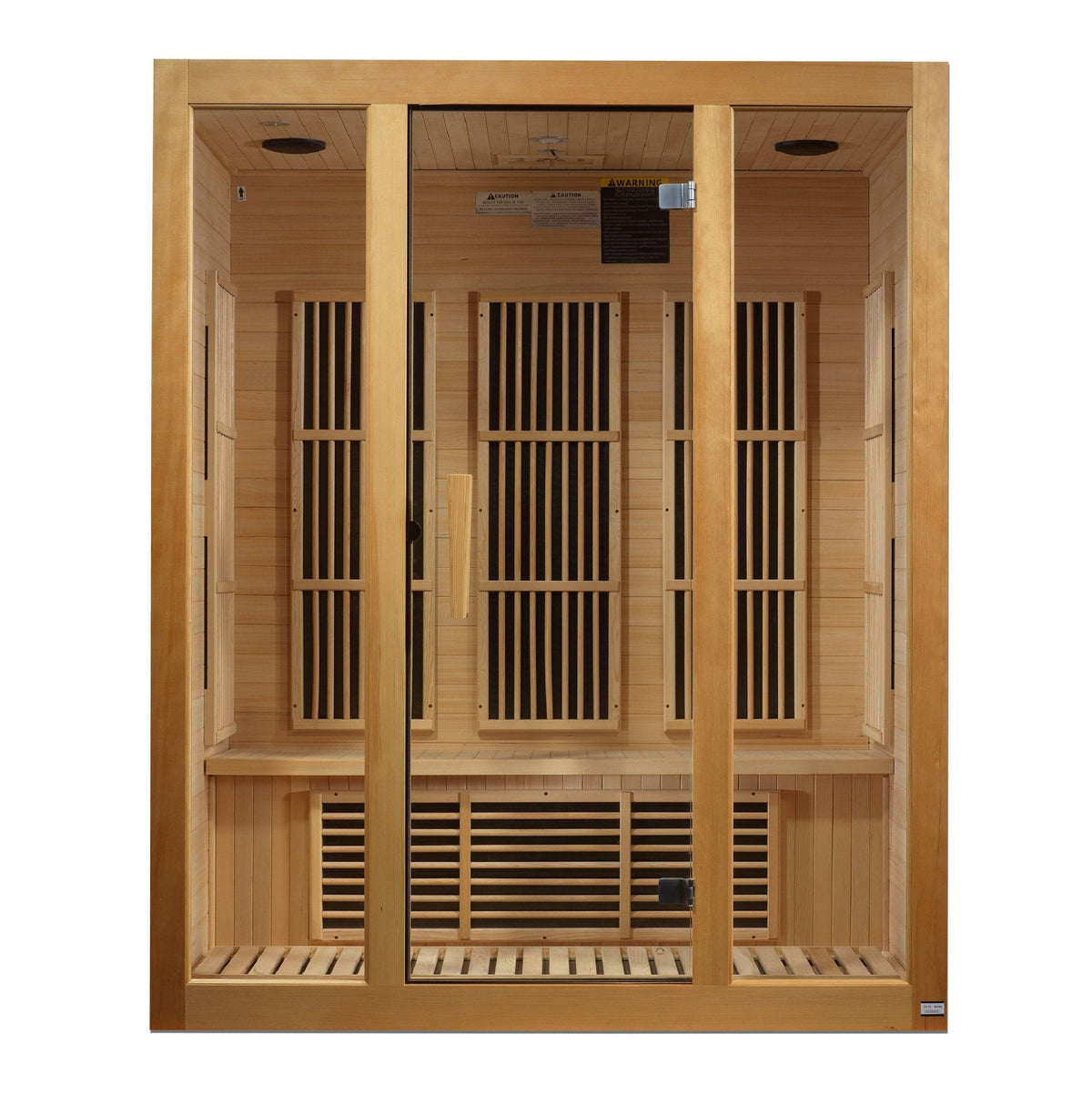 Maxxus Bellevue 3 Person Near Zero EMF FAR IR Sauna (MX-J306-01-ZF)