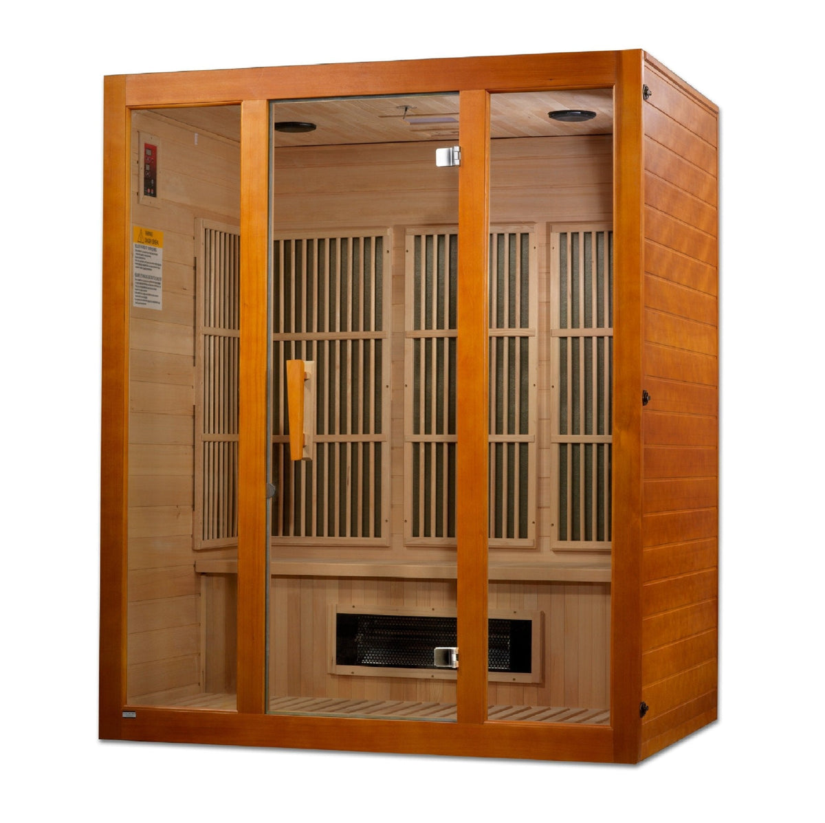 Maxxus Alpine Dual Tech 3 person Low EMF FAR IR Sauna (MX-J306-02S)