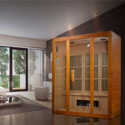 Maxxus Alpine Dual Tech 3 person Low EMF FAR IR Sauna (MX-J306-02S) image 4