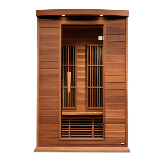 Maxxus FAR Infrared Sauna Near Zero EMF with Canadian Red Cedar Wood (MX-K206-01-ZF CED)