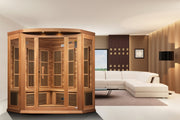 Maxxus 3 Person Corner Low EMF FAR IR Sauna (MX-K356-01 CED) image 4