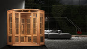 Maxxus 3 Person Corner Low EMF FAR IR Sauna (MX-K356-01-ZF CED) image 5