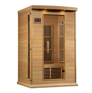 Maxxus 2 Person Low EMF FAR Infrared Sauna - Canadian Hemlock image 2