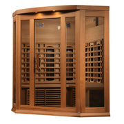 Maxxus 3 Person Corner Full Spectrum Near Zero EMF Sauna (MX-M356-01-FS CED) image 4