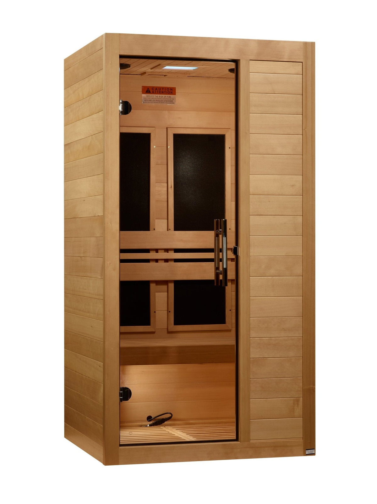 Maxxus S-Line 1 Person Low EMF FAR IR Sauna (MX-S106-01)