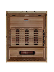 Maxxus S-Line 3 Person Full Spectrum Near Zero EMF Sauna (MX-S306-01-FS-PC) image 7