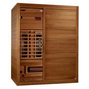 Maxxus S-Line 3 Person Full Spectrum Near Zero EMF Sauna (MX-S306-01-FS-PC)