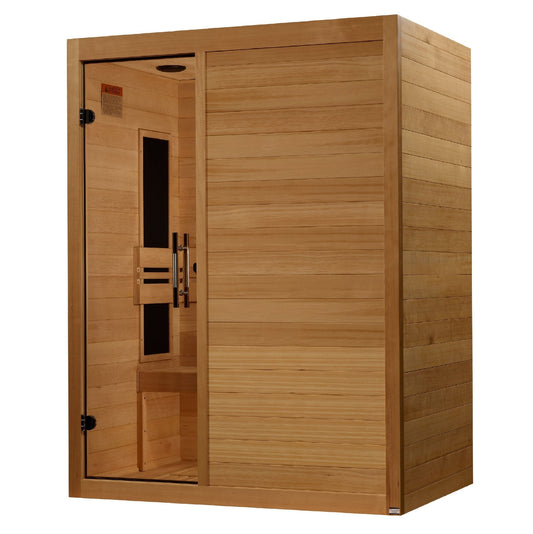 Maxxus S-Line 3 Person Ultra Low EMF FAR IR Sauna (MX-S306-01 ELITE)