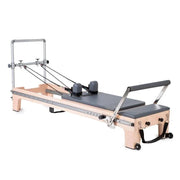 Elina Pilates Master Instructor Reformer Bundle - Premium Maple Wood, Adjustable Foot Bar & Mini Tower