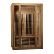Maxxus "Seattle" 2 person Low EMF FAR Infrared Sauna - Canadian Hemlock image 2