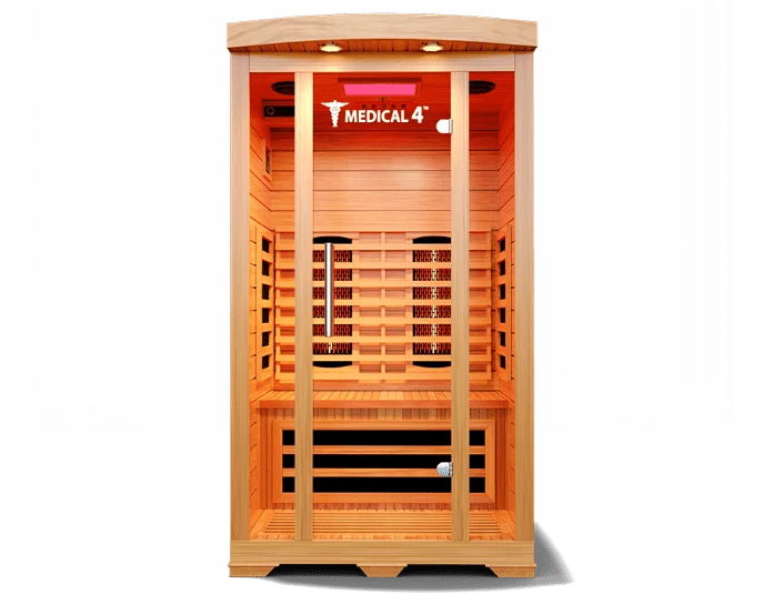 Medical Breakthrough 4 Infrared Sauna - 2-Person Detox & Skin Rejuvenation System