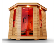 Medical Breakthrough 7 Plus 4-6 Person Infrared Sauna - Full-Spectrum, Chromatic Therapy & Audio System