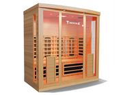 Medical Breakthrough Medical 6 4 Person Infrared Sauna with 12 Ultra Full Spectrum Heaters, Hot/Cold System image 2