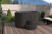 SaunaLife Model S2N 2-Person Hot and Cold Immersion Tub in Natural image 2