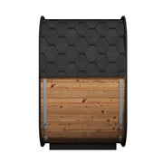 SaunaLife CL4G 3 Person Traditional Outdoor Cube Sauna w/ Ergonomic Design & App-Controlled LED image 6
