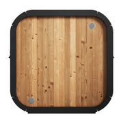 SaunaLife CL4G 3 Person Traditional Outdoor Cube Sauna w/ Ergonomic Design & App-Controlled LED image 7