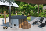 SaunaLife S4N Wood-Fired Hot Tub - 6-Person, Fast 1.5-2 Hour Heating & Self-Cleaning Stove image 5