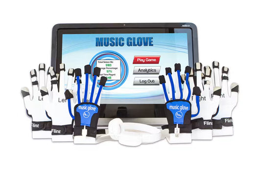 Flint Rehab MusicGlove Clinic Portable Suite with 10-Inch Tablet