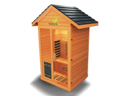 Medical Breakthrough Nature 5: V2 2 Person Hybrid Sauna - Infrared & Traditional, Red Cedar, Bluetooth Speaker image 5