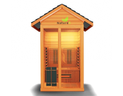 Medical Breakthrough Nature 5: V2 2 Person Hybrid Sauna - Infrared & Traditional, Red Cedar, Bluetooth Speaker image 9
