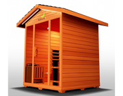 Medical Breakthrough Nature 7™ V2: 3-4 Person Hybrid Outdoor Sauna with Infrared & Steam image 2