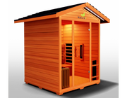 Medical Breakthrough Nature 7™ V2: 3-4 Person Hybrid Outdoor Sauna with Infrared & Steam image 3