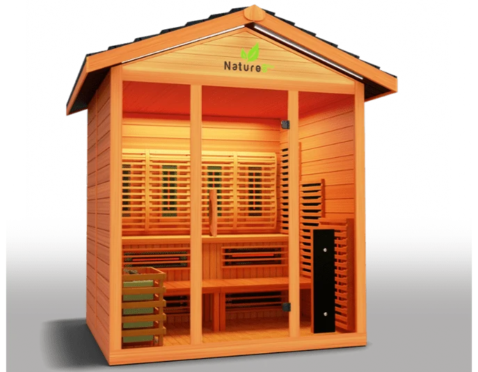 Medical Breakthrough Nature 9: 3-6 Person Hybrid Sauna with Infrared and Steam