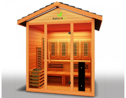 Medical Breakthrough Nature 8 V2: 4-6 Person Hybrid Sauna - Infrared & Steam image 9