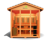 Medical Breakthrough Nature 9: 3-6 Person Hybrid Sauna with Infrared and Steam image 3