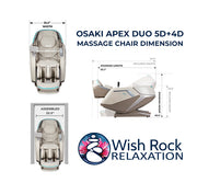 Osaki Ai Apex Duo 5D+4D Massage Chair image 32