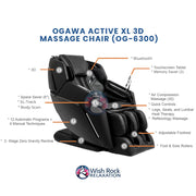 Ogawa Active XL 3D Massage Chair (OG-6300) image 4