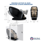 Ogawa Active XL Duo 3D + 2D Massage Chair (OG-6400) image 28