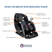 Osaki 4D Bravo Duo Massage Chair image 6