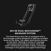 Osaki 4D + 3D Bravo Duo Flex Massage Chair image 22