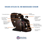 Osaki Atlas XL 4D Massage Chair image 4