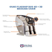 Osaki Flagship Duo 4D + 3D Massage Chair image 3