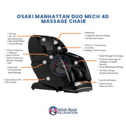 Osaki Manhattan Duo Mech 4D Massage Chair image 4