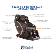 Osaki OS-Pro Admiral II Massage Chair image 5