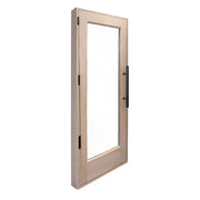 ProSaunas Solid Wood Sauna Door with Insulated Glass 24"x70" | Douglas Fir Sauna Door, Hemlock Jamb, Dual-Pane Insulated…