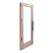 ProSaunas Solid Wood Sauna Door with Insulated Glass, 24" x 80" | Douglas Fir Sauna Door, Hemlock Jamb, Dual-Pane Insulated…