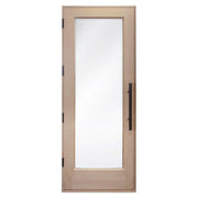 ProSaunas Solid Wood Sauna Door with Insulated Glass, 30"x 80" | Douglas Fir Sauna Door, Hemlock Jamb, Dual-Pane Insulated…