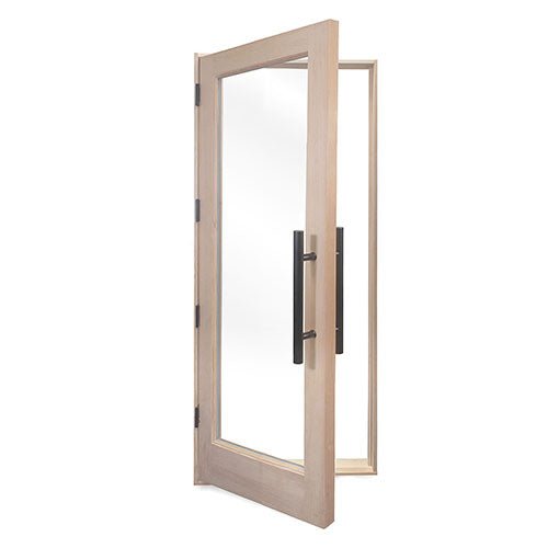 ProSaunas Solid Wood Sauna Door with Insulated Glass, 30"x 80" | Douglas Fir Sauna Door, Hemlock Jamb, Dual-Pane Insulated…