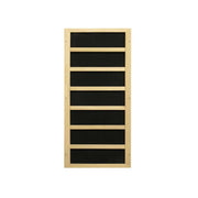 Dynamic Santiago 2-Person Low EMF FAR Infrared Sauna - Canadian Hemlock image 8