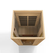 Maxxus "Serenity" Dual Tech 2-Person Low EMF FAR Infrared Sauna - Canadian Hemlock image 12