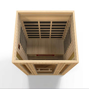 Maxxus "Trinity" Dual Tech 3-Person Corner Low EMF FAR Infrared Sauna - Canadian Hemlock image 13